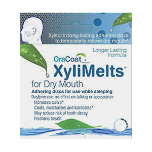 OraCoat XyliMelts for Dry Mouth - Mint - 120 Discs